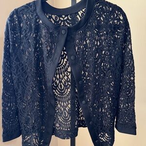 Banana Republic Black Lace Camisole